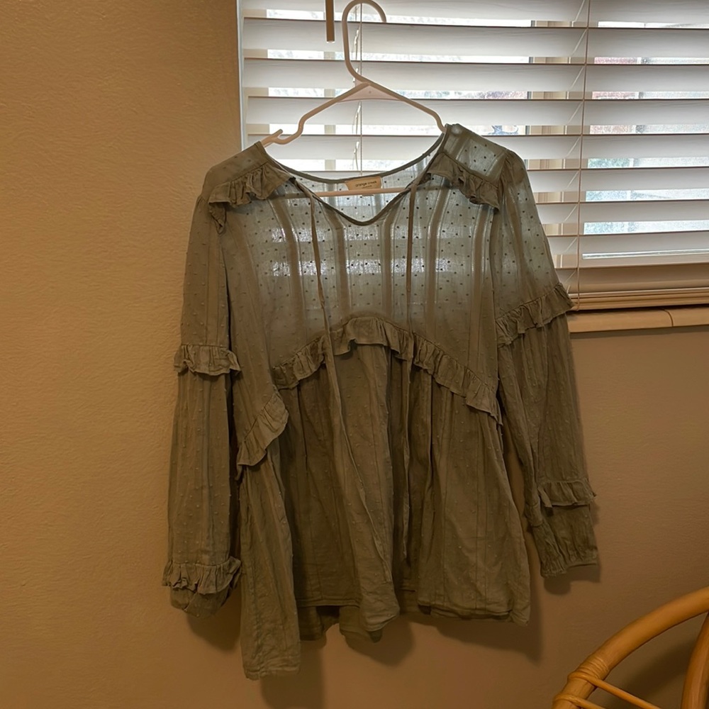cute blouse from called to surf !